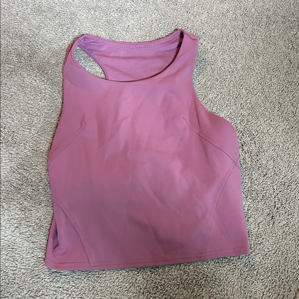 Lululemon Wundertrain tank velvet dust